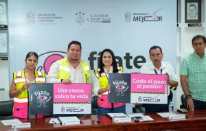 ¡Fíjate Pues!, Gladyz Butanda promueve educación vial en Lázaro Cárdenas
