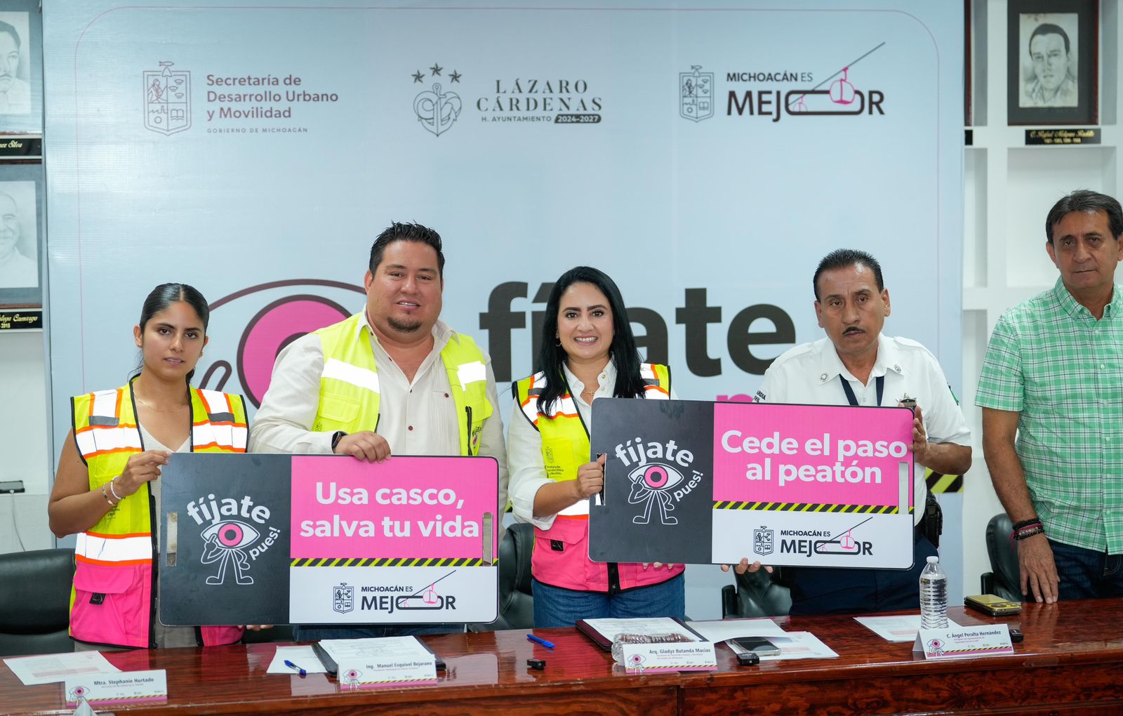 ¡Fíjate Pues!, Gladyz Butanda promueve educación vial en Lázaro Cárdenas