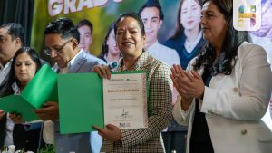 ​Jeovana Alcántar, presidió la clausura del Plantel Conalep Ciudad Hidalgo Generación 2022-2025, de la cual fue madrina