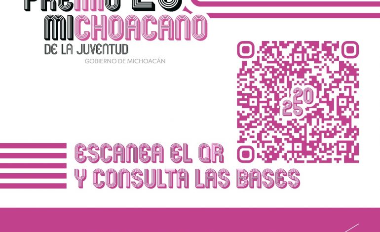 Si tienes entre 15 y 29 años puedes postularte al Premio Michoacano de la Juventud: Ijumich