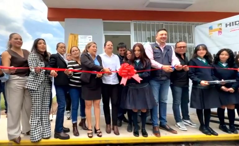 Cecytem Ciudad Hidalgo estrena aula didáctica