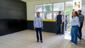 Jeovana Alcántar, inauguró la rehabilitación en su segunda etapa del Parque Infantil Rubí Silva de la Colonia Francisco Villa (Tiro al Blanco).