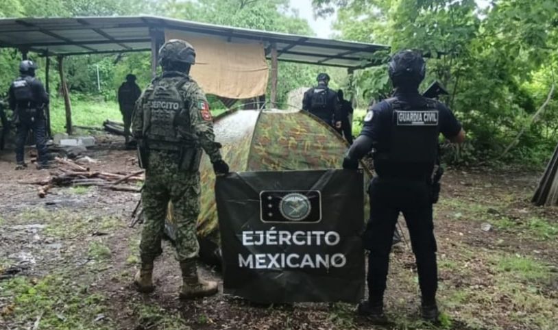 Asegurados tres hombres, granadas, armas y municiones en Buenavista: SSP