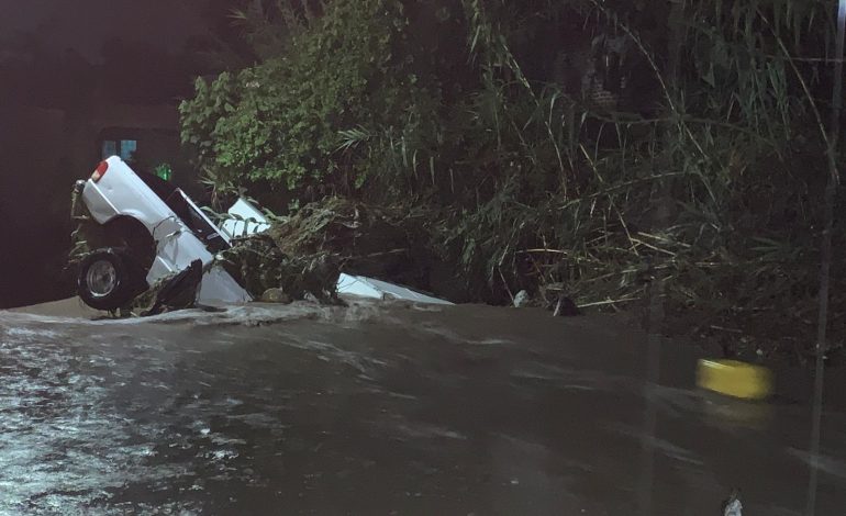 SSP auxilia a la población por inundaciones en Ecuandureo