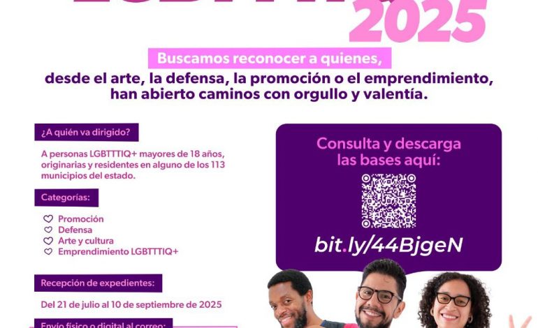 Secretaría del Bienestar celebra la diversidad, lanza Premio del Orgullo LGBTTTIQ+