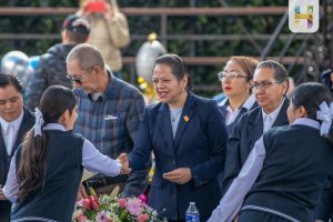 Jeovana Alcántar, presidió el acto de fin de cursos y clausura del Colegio Guadalupana Plancartino José Ma. Morelos y de la Estancia Infantil del DIF.