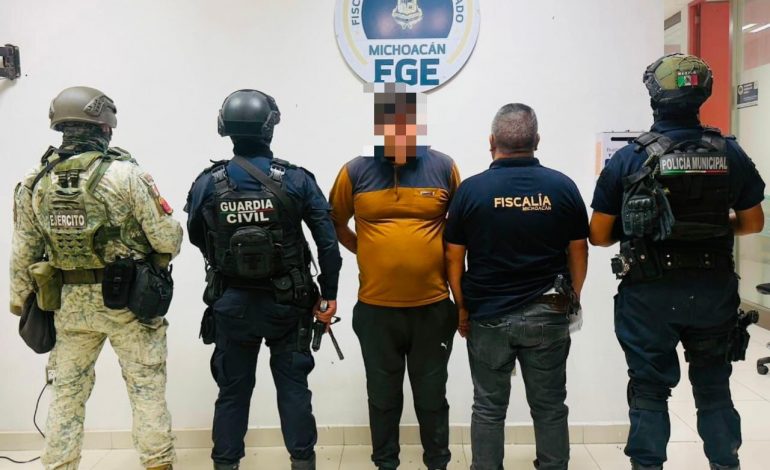 Hombre detenido en Zamora, con órdenes de aprehensión por secuestro y violación: SSP