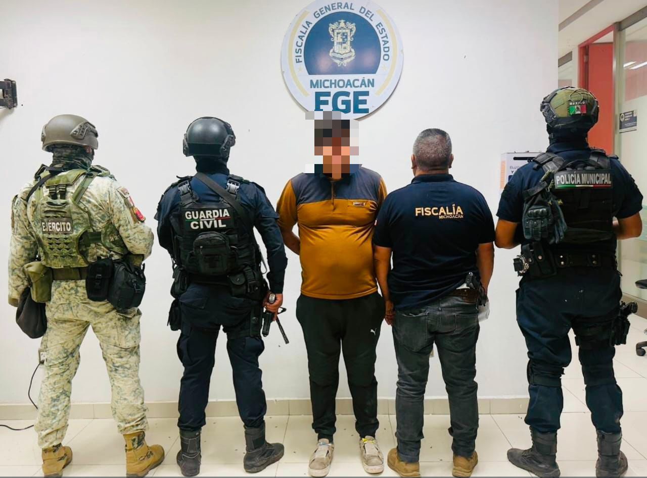 Hombre detenido en Zamora, con órdenes de aprehensión por secuestro y violación: SSP