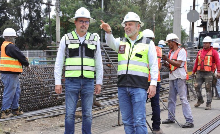Bedolla arranca construcción de paso superior vial en el libramiento de Morelia
