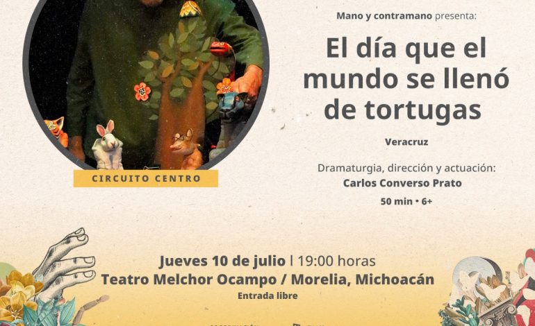 Función de títeres para pensar y reír llega al Teatro Ocampo