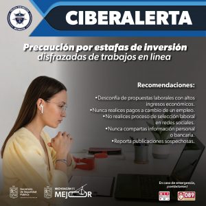 ¡Cuidado! Conoce cómo identificar faltas ofertas de trabajo en redes sociales: SSP