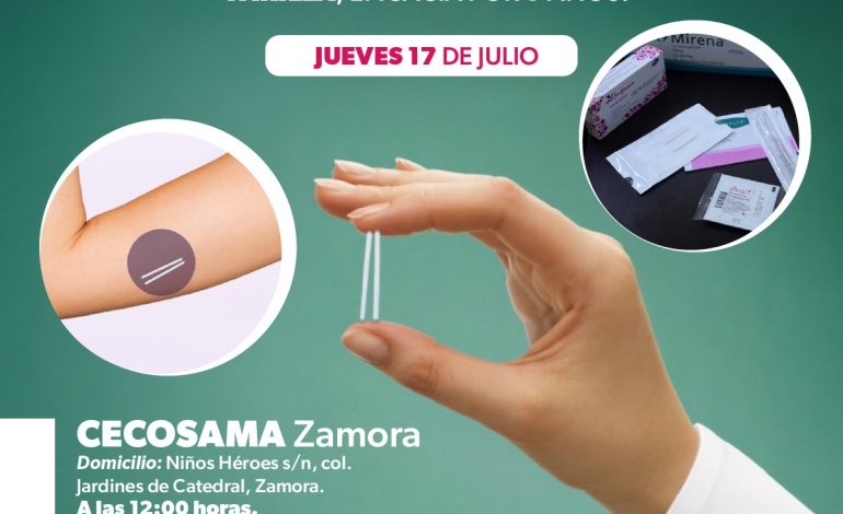 SSM ofrecerá implantes anticonceptivos gratuitos en Zamora