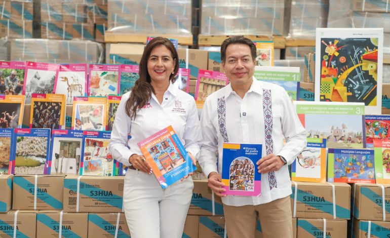 Destaca titular de la SEP proceso de distribución de libros: Gabriela Molina