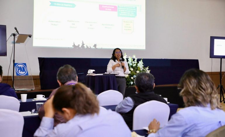 Imparte Consejera Marlene Mendoza capacitación sobre Registro de Candidaturas