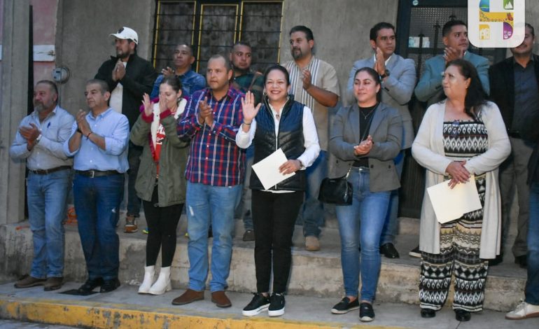 Jeovana Alcántar concluyó con éxito la Primera Etapa del Programa Iluminemos Hidalgo en la Cabecera Municipal.