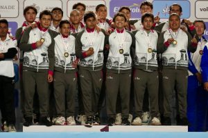 Michoacán salió más “rudo” en polo acuático en Olimpiada Nacional