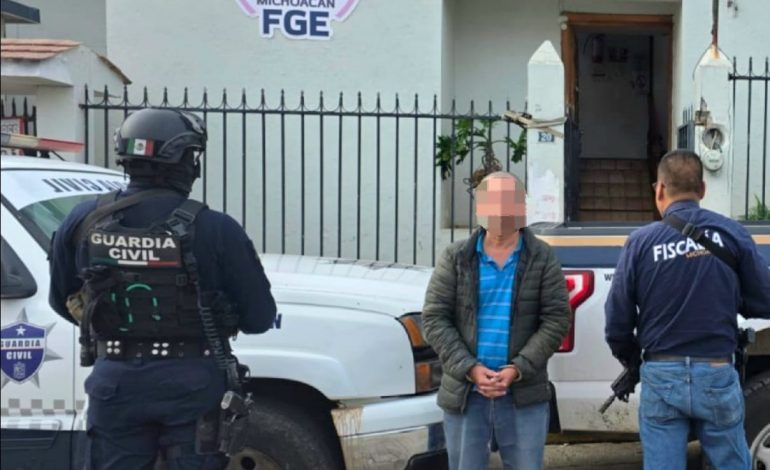 SSP apoya a FGE en detención de hombre por abuso sexual de dos menores