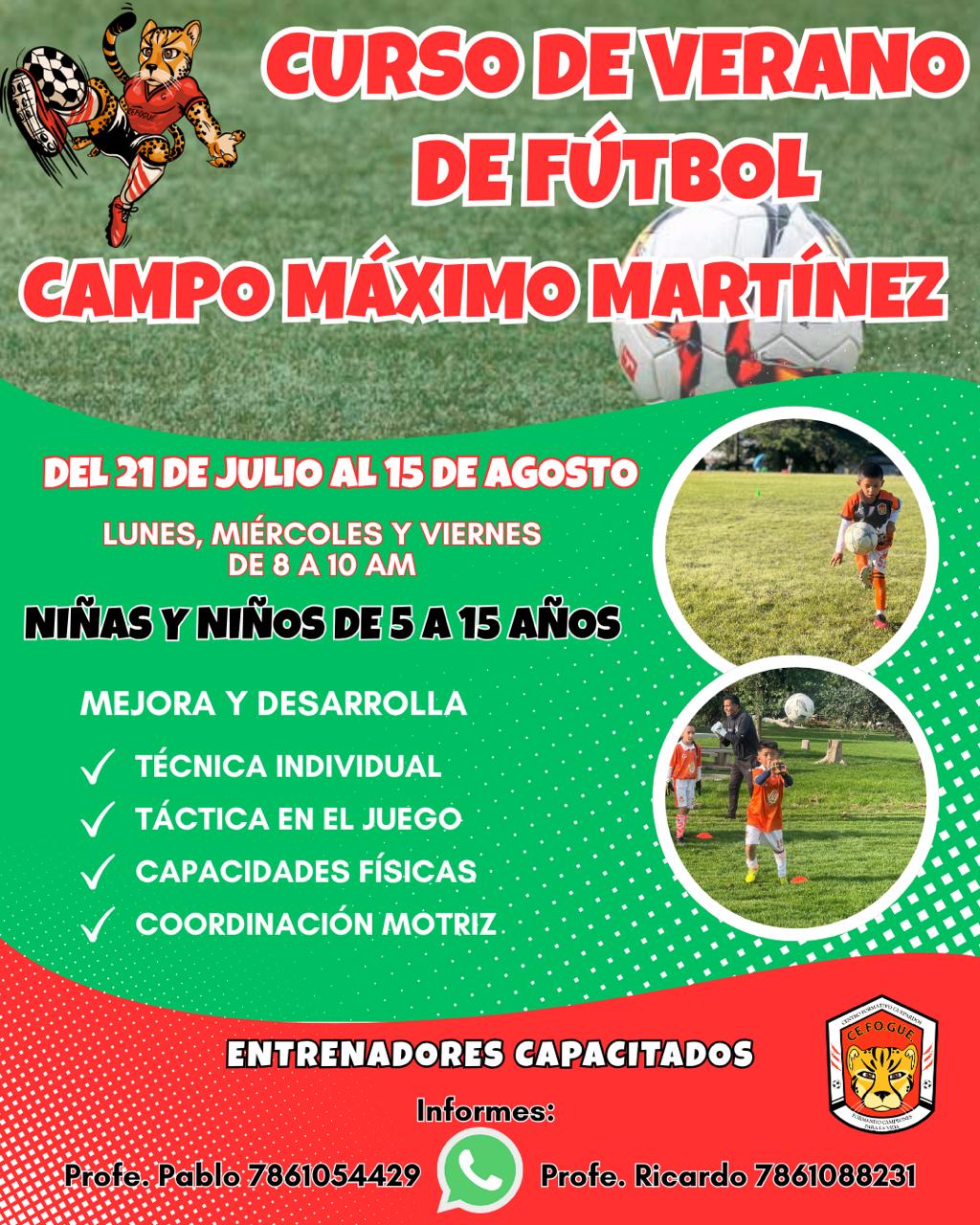 Guepardos FC: ¡Verano de Fútbol y Voleibol para Niños y Jóvenes!