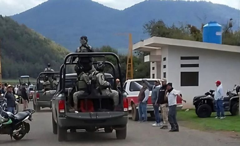 Ejército Mexicano, GN y GC refuerzan seguridad en Cherán; se mantiene atención permanente en la zona: Torres Piña