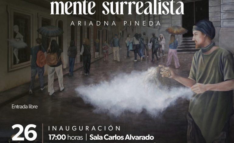 Arte surrealista de Ariadna Pineda llega al Colegio Jesuita en Pátzcuaro: Secum