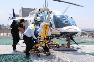 Helicópteros del estado agilizan atención de emergencias: SSP