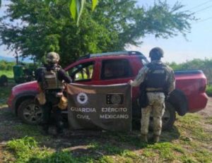 SSP y Defensa aseguran armamento y vehículos en Buenavista