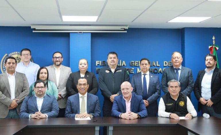 Reafirman FGE y First Cash convenio de colaboración en materia de persecución de delitos