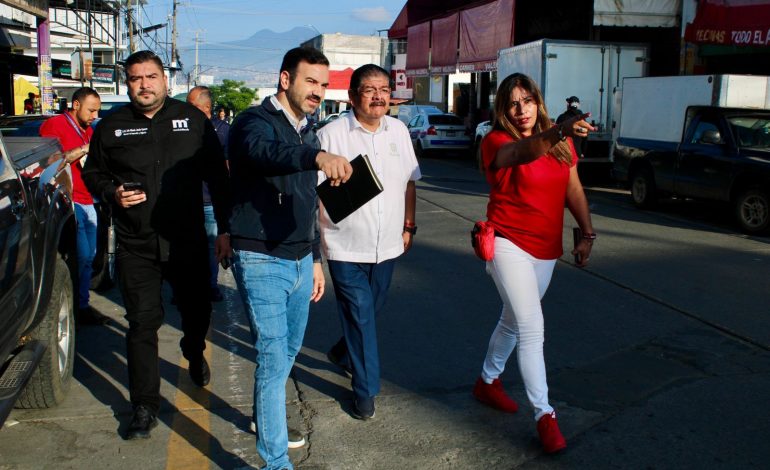 Gobierno de Morelia realiza operativo en Mercado de Abastos, junto con locatarios