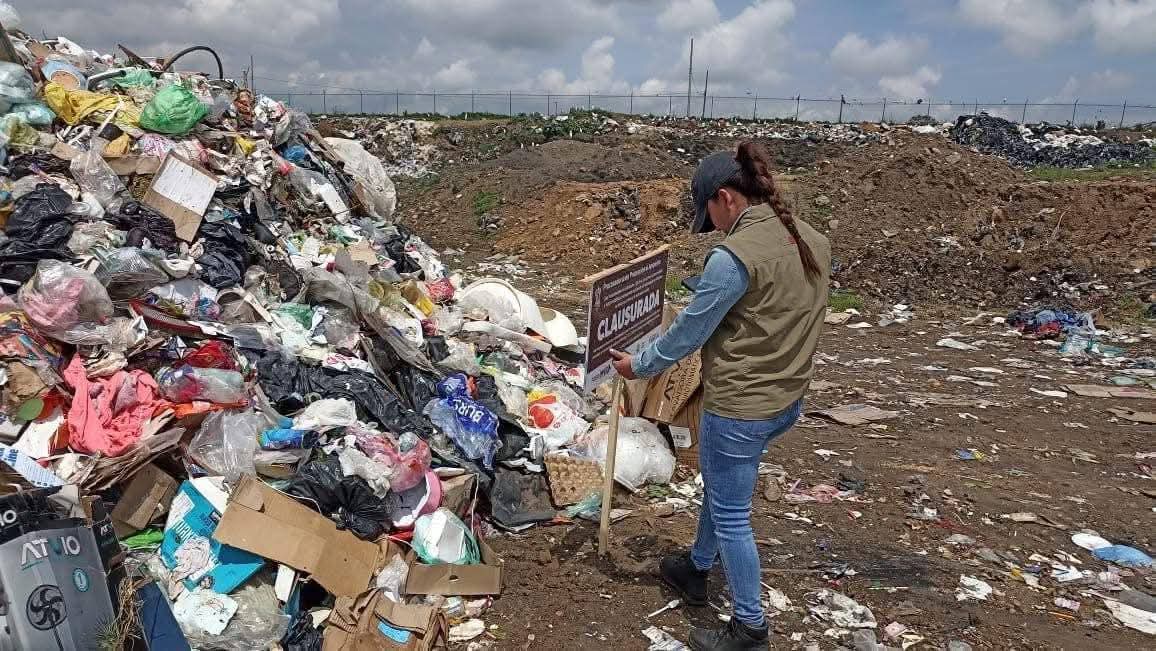 Clausura PROAM basurero municipal de Maravatío por incumplir normatividad ambiental