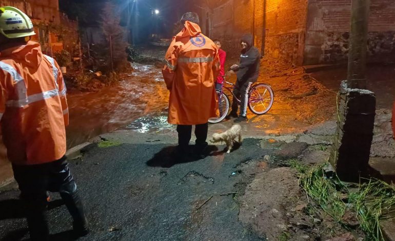 PC Estatal activa Plan de Contingencia por lluvias en Ecuandureo: Segob