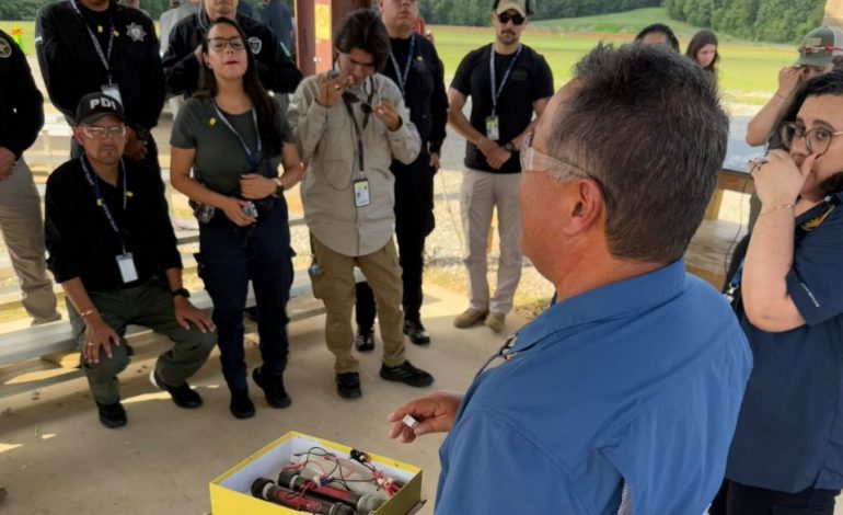 Participa Fiscalía General en curso “Post Blast: Investigaciones Post-Explosión”, en Alabama, Estados Unidos