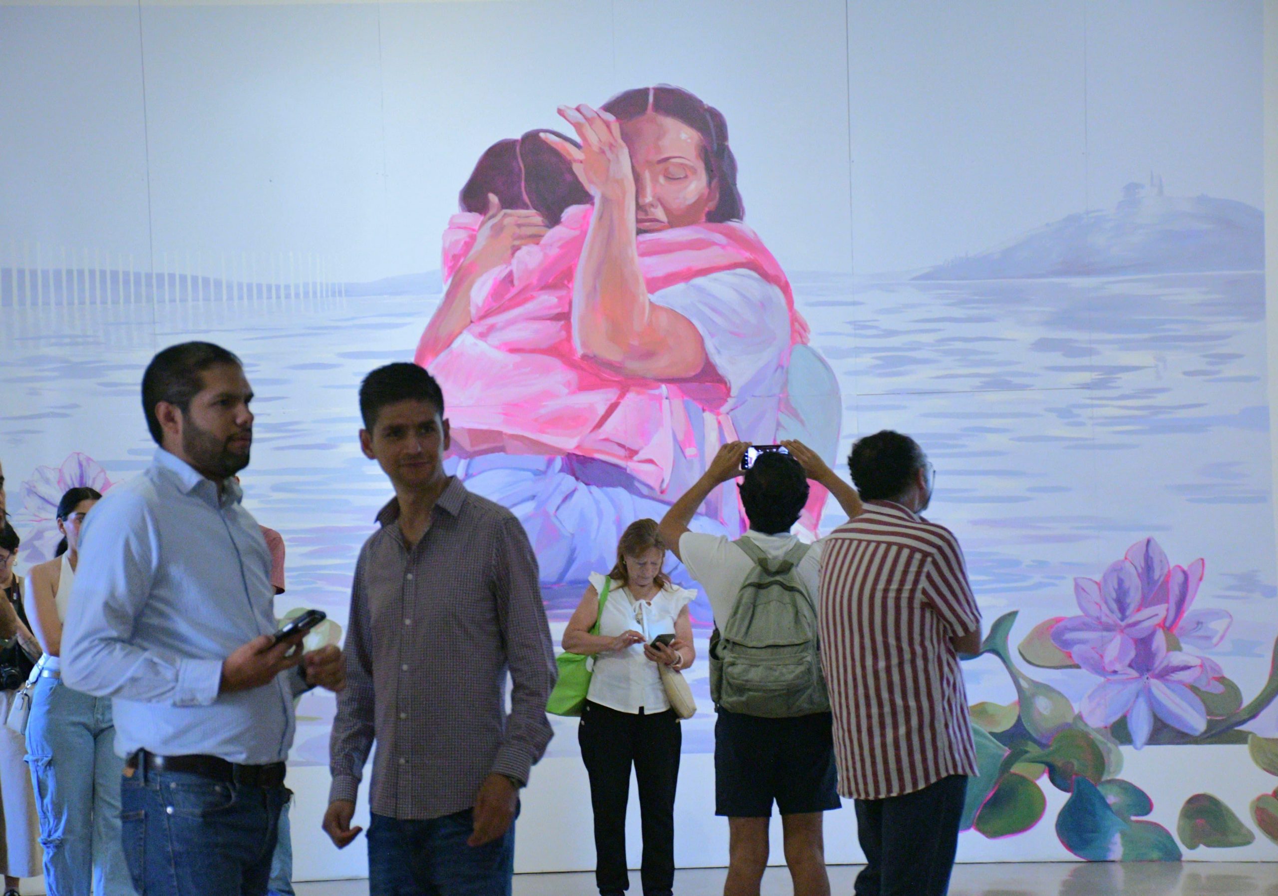 Arte que cruza fronteras, visita los murales «Raíces que Cruzan» en Clavijero: Secum