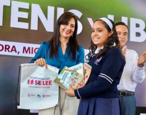 «En Michoacán Se Lee» llegó a 10 mil docentes: Gabriela Molina