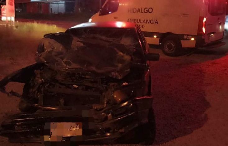Accidente en Desviación a San Pedro Deja Dos Heridos; Uno de Gravedad