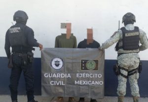 POR POSESIÓN DE ARMAS OBTIENE FGR VINCULACIÓN A PROCESO CONTRA DOS PERSONAS