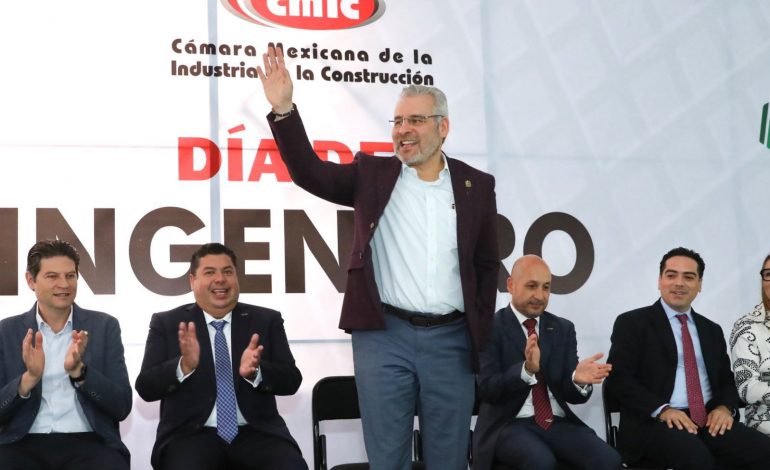Obras públicas, reflejo de las finanzas sanas de Michoacán: Bedolla.