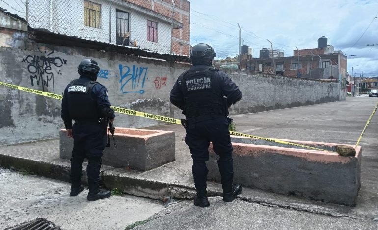 Policía Municipal de Hidalgo responde a reporte de detonaciones de arma de fuego en colonia Eréndira; Aseguran Indicios Balísticos.