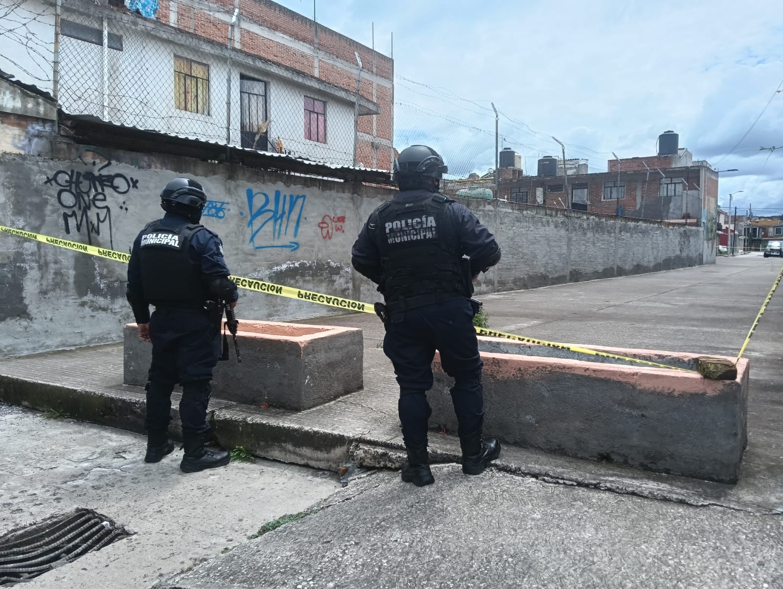Policía Municipal de Hidalgo responde a reporte de detonaciones de arma de fuego en colonia Eréndira; Aseguran Indicios Balísticos.