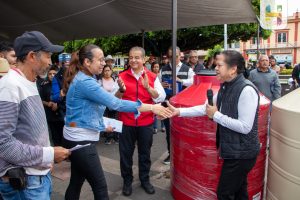 Jeovana Alcántar, a través de la Dirección de Desarrollo Social, llevó a cabo la Séptima entrega de Apoyos Sociales.