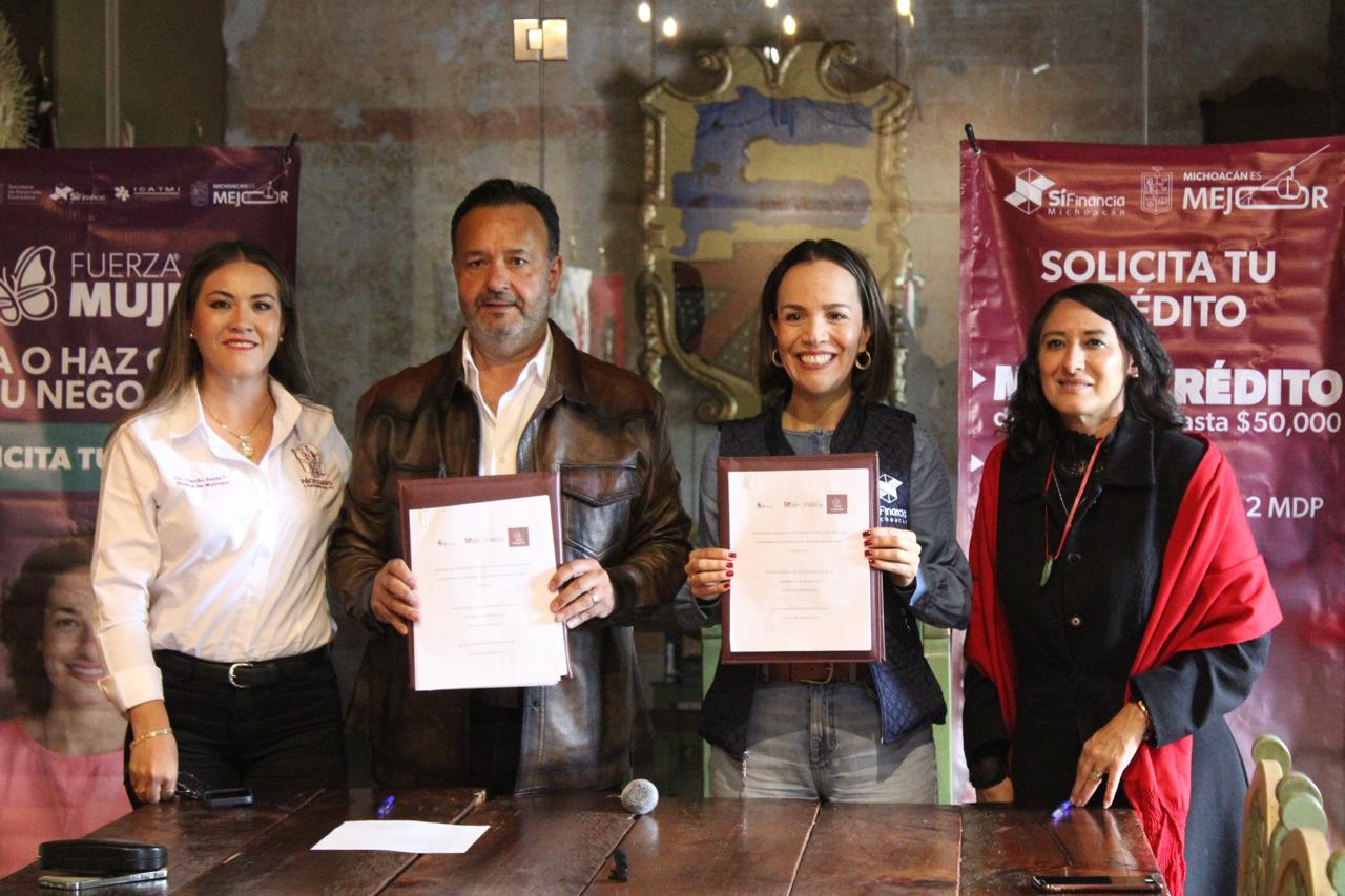 Sí Financia potencia proyectos locales en Pátzcuaro y Morelos.