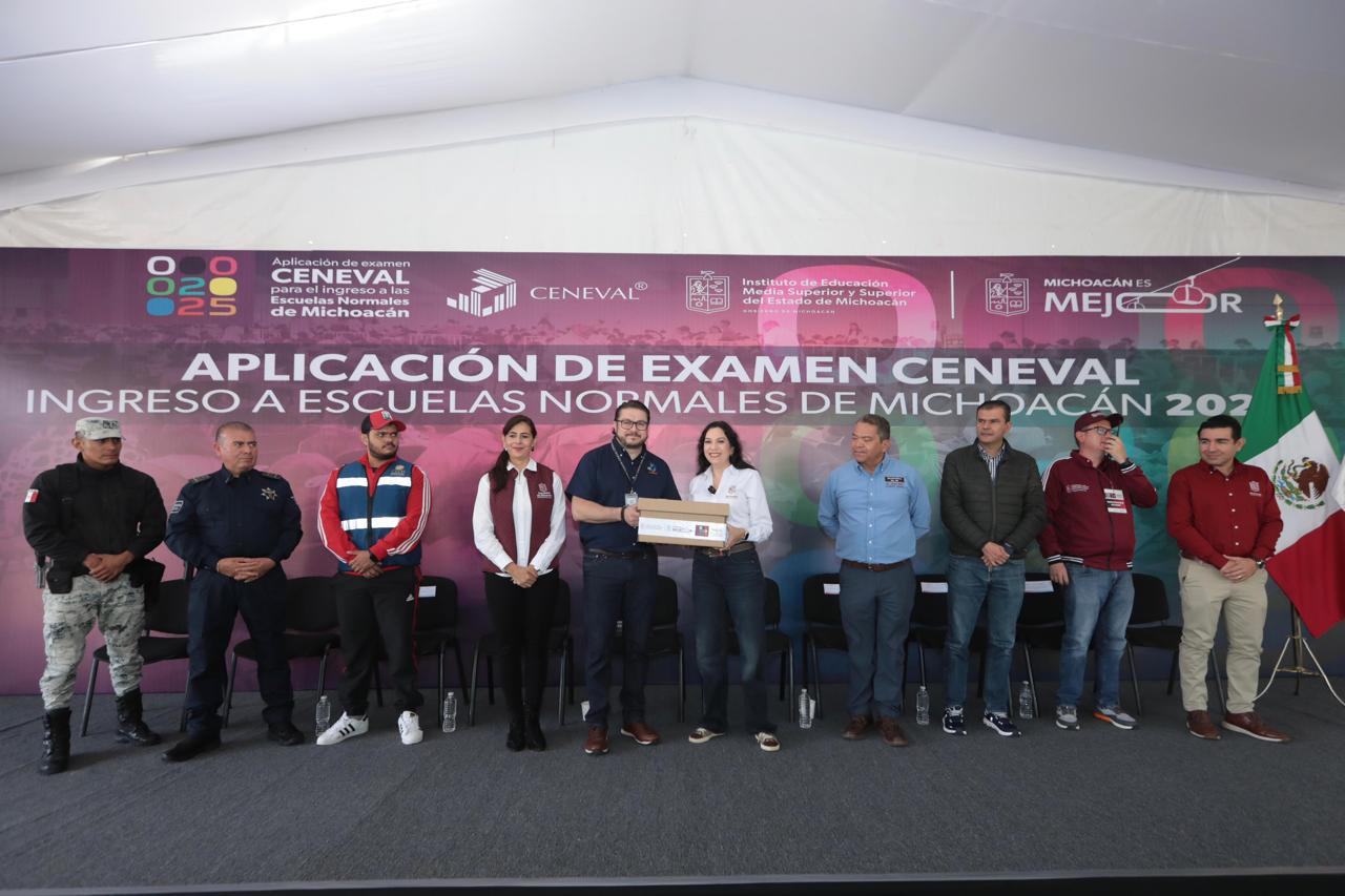 Sin contratiempos inició examen Ceneval de ingreso a Normales: Iemsysem.
