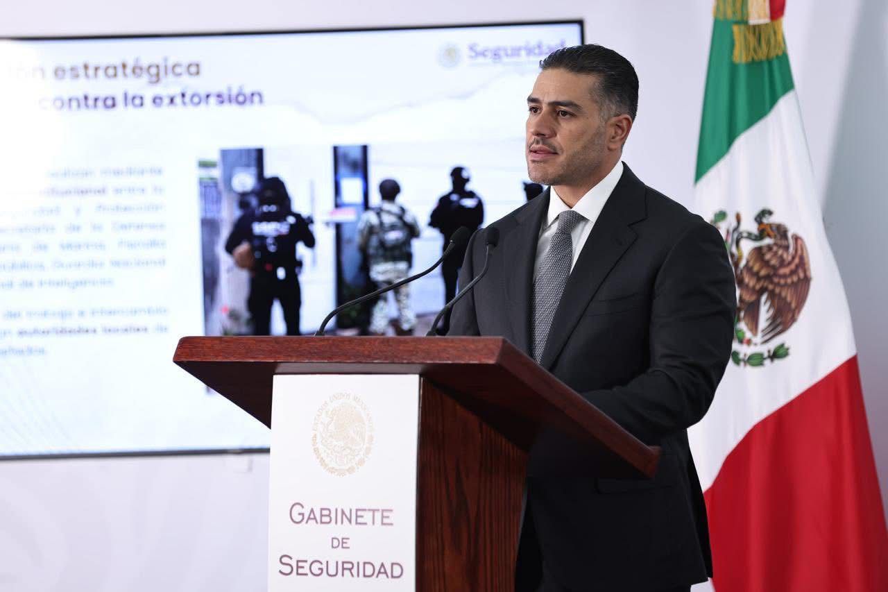 Michoacán, estado prioritario en el combate a la extorsión: García Harfuch.
