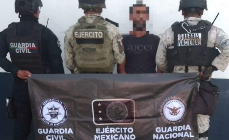 Asegurados explosivo y armamento tras operativo en Tierra Caliente; hay un detenido: SSP.