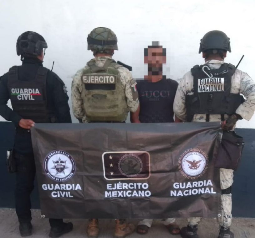 Asegurados explosivo y armamento tras operativo en Tierra Caliente; hay un detenido: SSP.