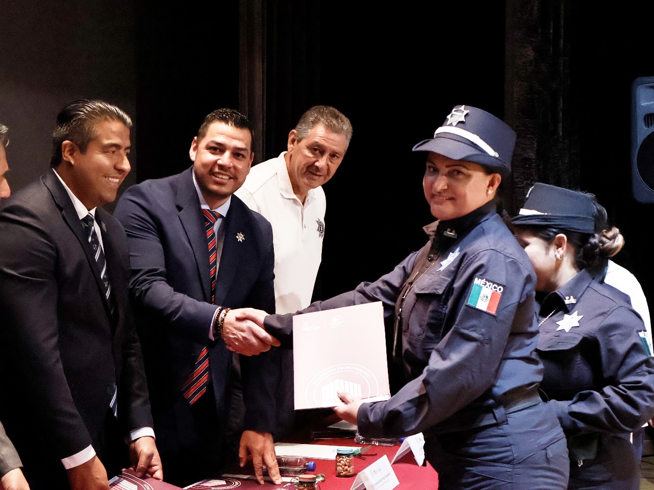 Policía Auxiliar impulsa profesionalización de agentes.