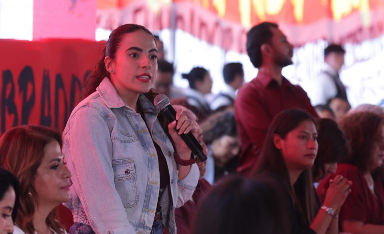 A 11 años de su fundación, Giulianna Bugarini llama a defender el legado de Morena.