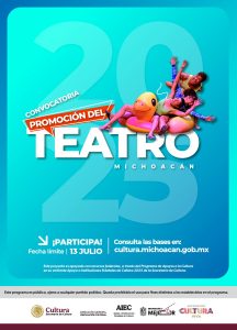 ¡Tercera llamada! Último día para participar en la convocatoria Promoción del Teatro.