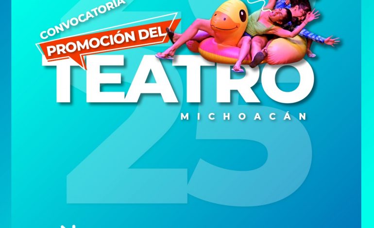 ¡Tercera llamada! Último día para participar en la convocatoria Promoción del Teatro.