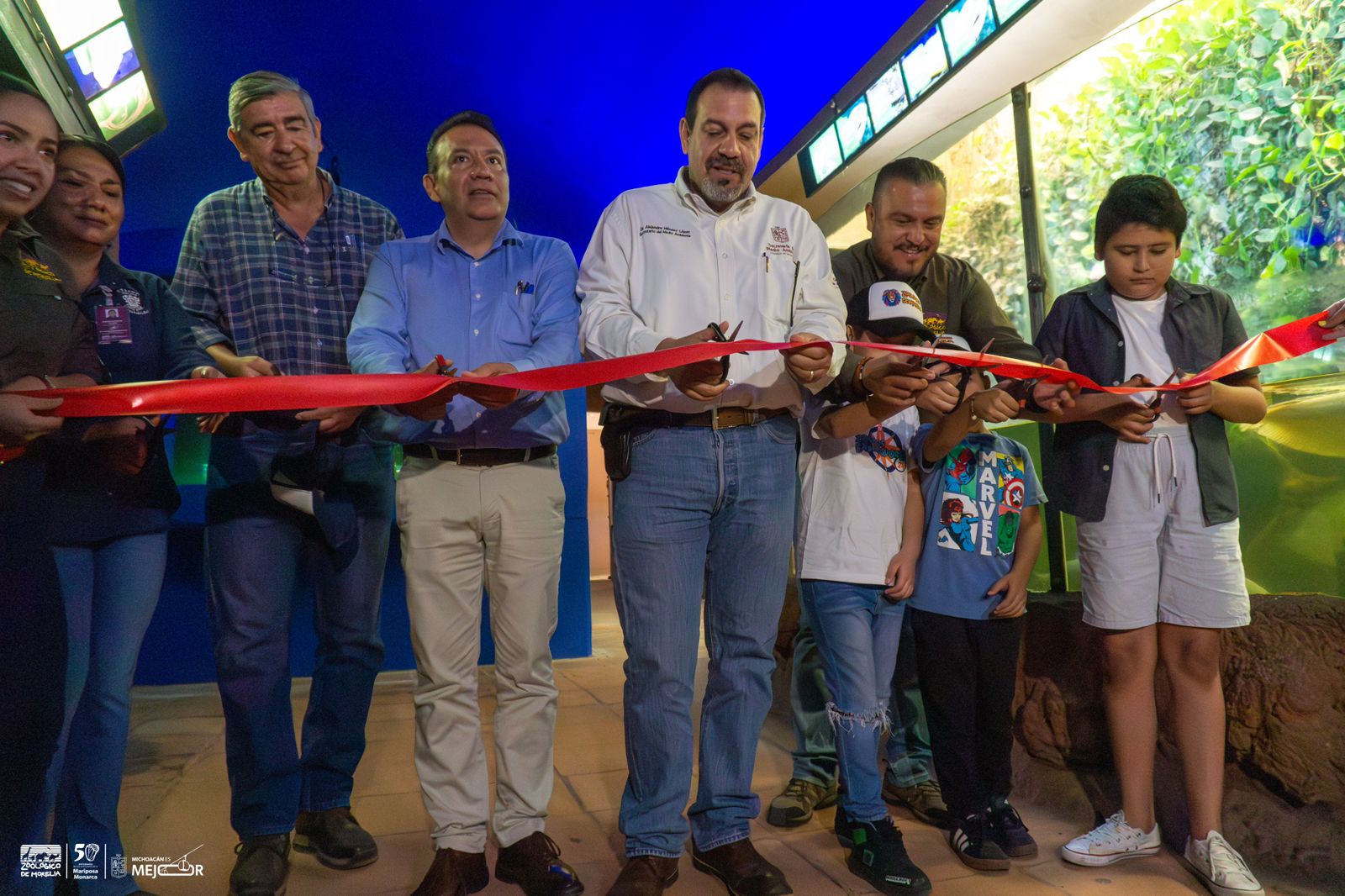 ¡Sumérgete en la experiencia de la nueva pecera 360° del Zoológico de Morelia!.