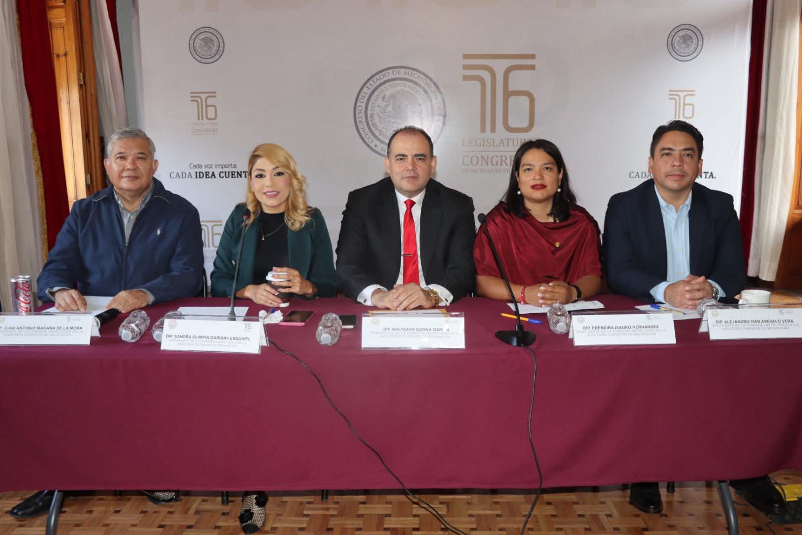 Avanza con transparencia el proces para elegir a tres Auditorías Especiales de la ASM: Eréndira Isauro.